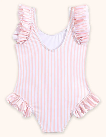 Striped One-piece Swimsuit